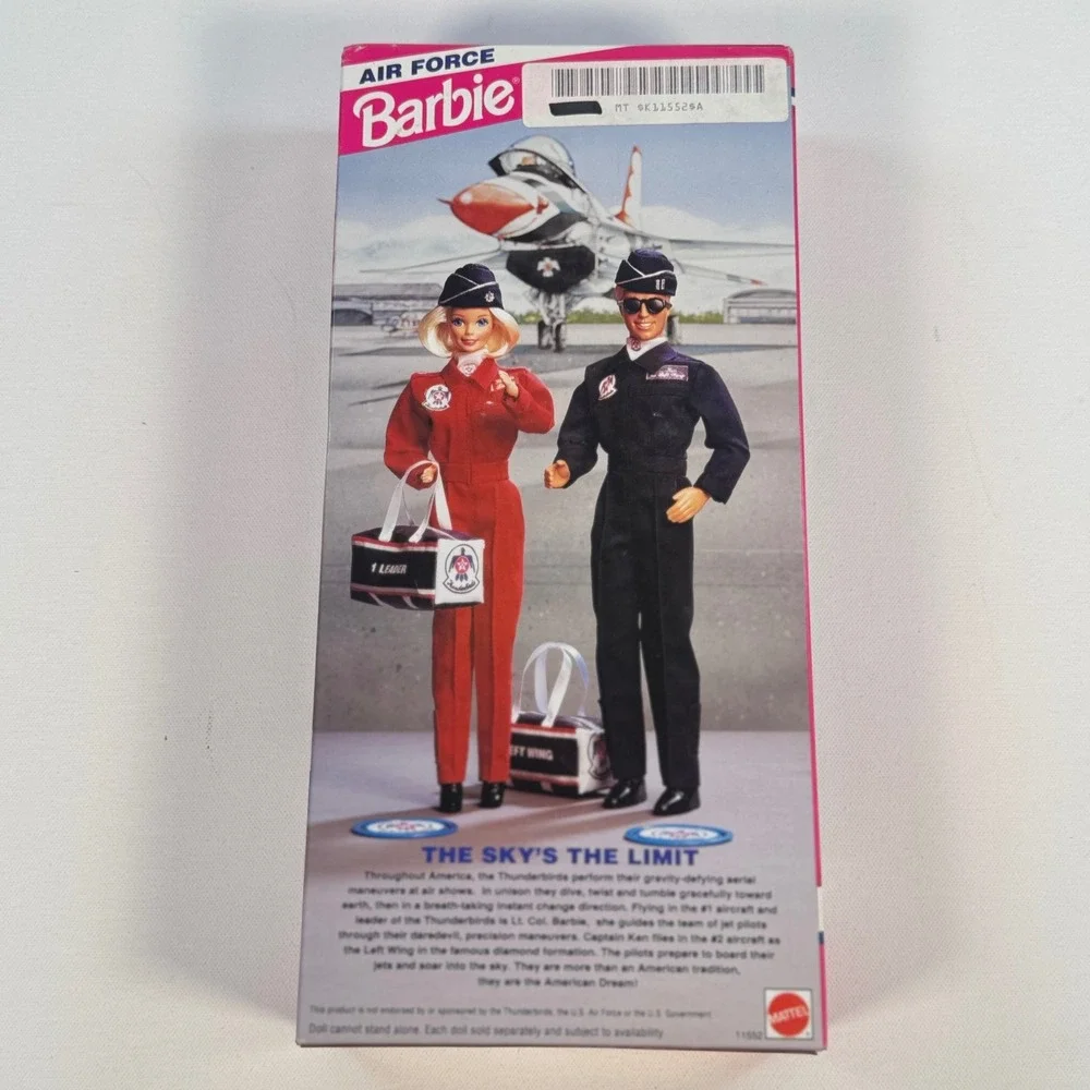 1993 Air Force Thunderbirds Barbie Special Edition Mattel 11552 Vintage NIB